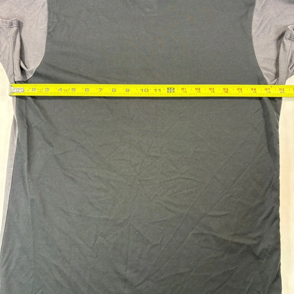Nike Green Bay Packers‎ T-Shirt Mens Medium Dri-Fit Gray Black NFL Football Tee